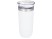 Вакуумная герметичная термокружка Twist, белый