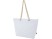 Panama пляжная эко-сумка-холодильник из переработанного материала, с ручками-шнурками 23L, белый с нанесением логотипа с нанесением логотипа