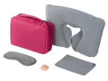 Набор для путешествий Comfy Flight, фуксия