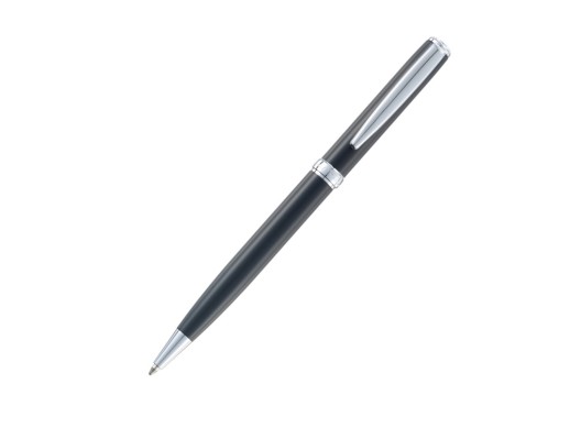 Ручка шариковая Pierre Cardin EASY. Цвет - черный. Упаковка Е. с нанесением логотипа с нанесением логотипа