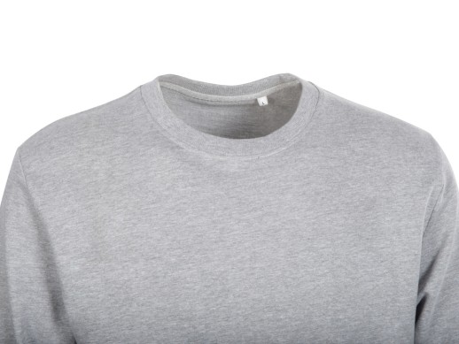 Свитшот Warsaw 220гр, унисекс, серый меланж