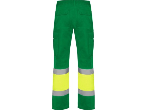 Брюки Soan, садовый зеленый/неоновый желтый