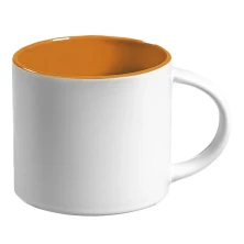 Кружка Anita, белый с синим, мл, матовая, керамика ,   26709/24