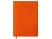 Блокнот C1 софт-тач, гибкая обложка, 128 листов, оранжевый