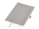 Блокнот из моющегося крафта и каменной бумаги А5 Fleekstone, гибкая обложка, серый (Р) с нанесением логотипа с нанесением логотипа