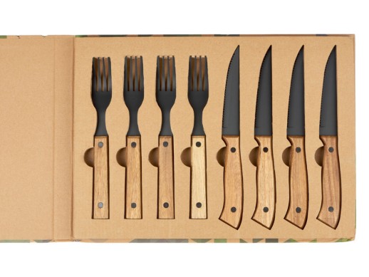 Набор приборов для стейка Remy с нанесением логотипа с нанесением логотипа