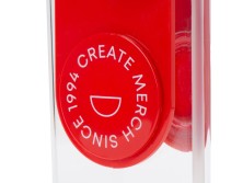 Бутылка для воды JUICY DRINK BOX, красный (тампопечать)