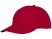 Пятипанельная кепка Hades, красный
