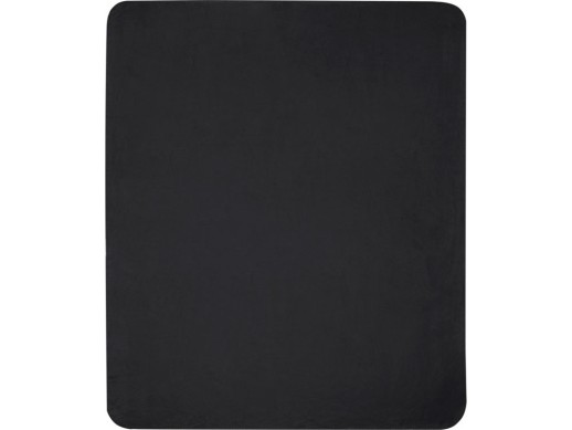 Плед Willow из флиса, вторичного ПЭТ, черный