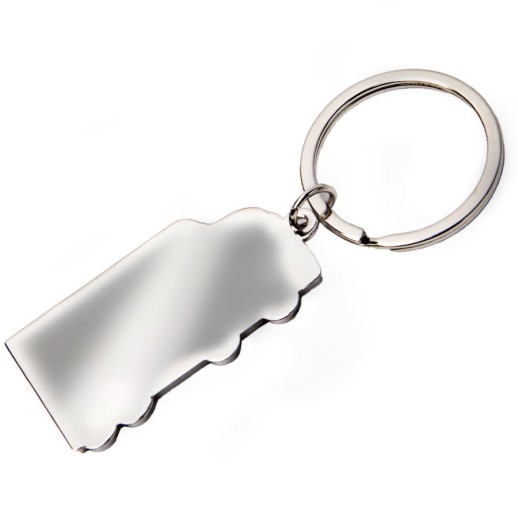 Брелок TITAN TRUCK; 5,4 x 2,7 x 0,4 см; металл   50128