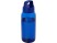 Бутылка для воды Bebo из переработанной пластмассы объемом 500 мл - Синий с нанесением логотипа с нанесением логотипа
