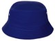 Панама с контрастной окантовкой , классический синий/белый с нанесением логотипа с нанесением логотипа