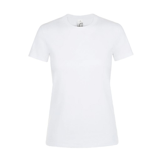 Футболка женская REGENT WOMEN 150   701825.102 с нанесением логотипа с нанесением логотипа