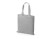 Сумка для шопинга Carryme 140 хлопковая, 140 г/м2, серый (P) с нанесением логотипа с нанесением логотипа