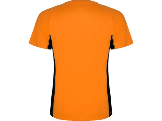 Спортивная футболка Shanghai мужская, неоновый оранжевый/черный
